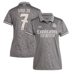 adidas Originals Vini Jr. Real Madrid 2024/25 Third Replica Player Jersey