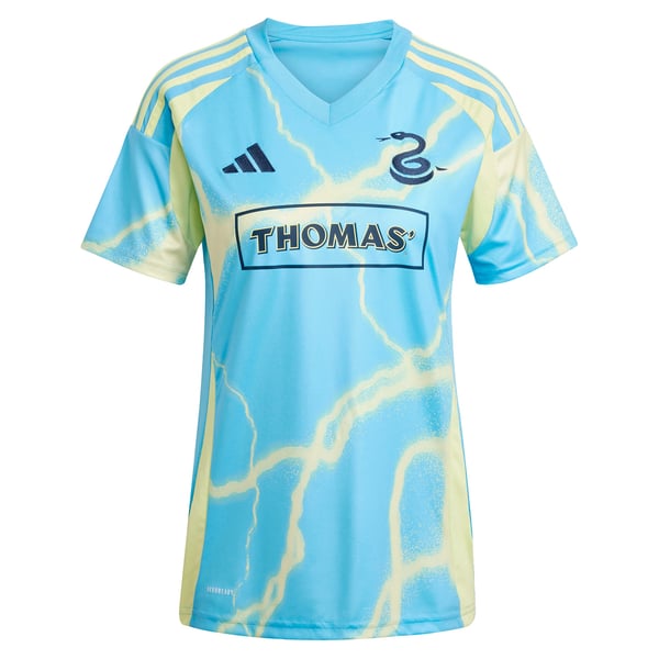Adidas Philadelphia Union Women's 2025 The Voltage Kit Replica Custom Jersey