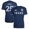 Adidas Ryan Gauld Vancouver Whitecaps FC 2026 Coastal Replica Jersey
