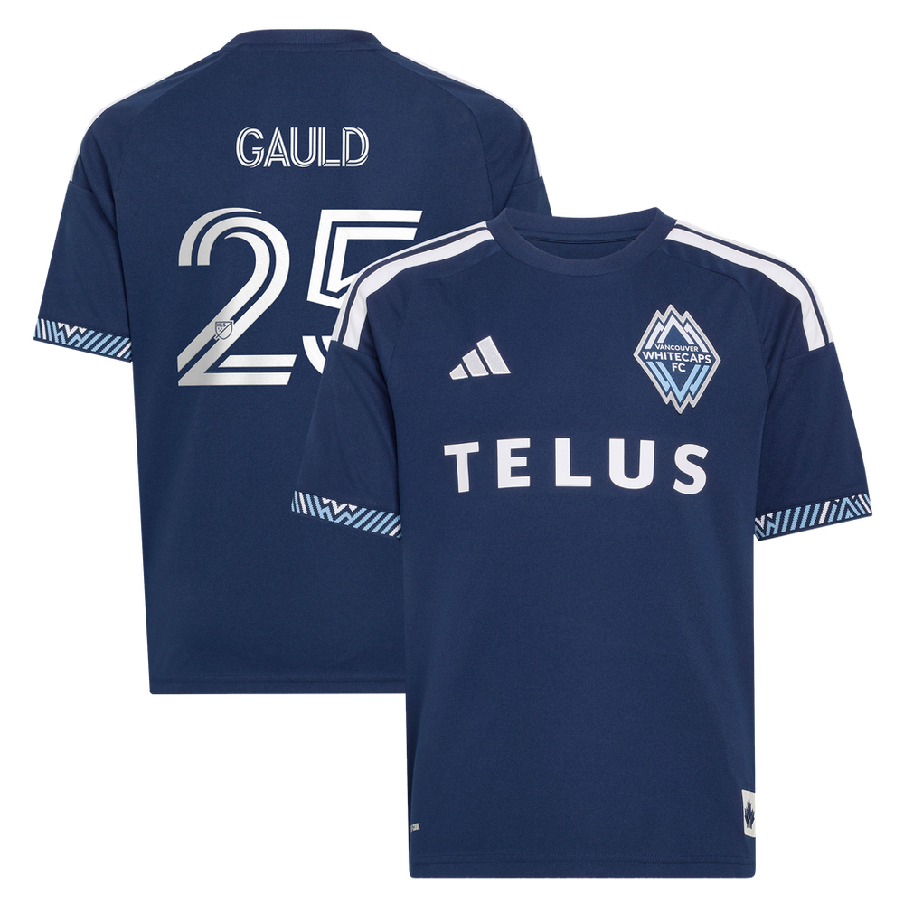 Adidas Ryan Gauld Vancouver Whitecaps FC Youth Coastal Replica Jersey