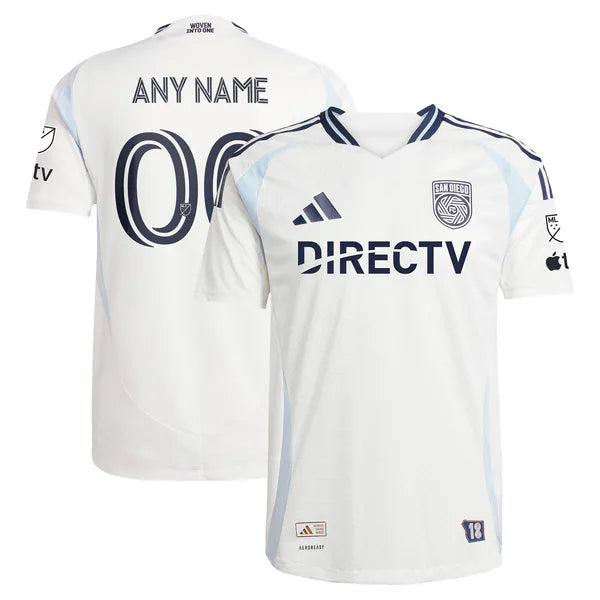 adidas San Diego FC 2025 Woven Into One Authentic Custom Jersey