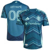 adidas Seattle Sounders FC 2025 Salish Sea Authentic Custom Jersey