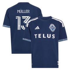 Adidas Thomas Müller Vancouver Whitecaps FC 2026 Coastal Replica Jersey