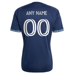 Adidas Vancouver Whitecaps FC 2026 Coastal Replica Custom Jersey