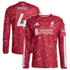 adidas Virgil van Dijk Liverpool 2026/27 Away Replica Long Sleeve Jersey