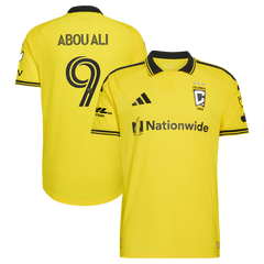 adidas Wessam Abou Ali Columbus Crew 2026 Authentic Patch Jersey