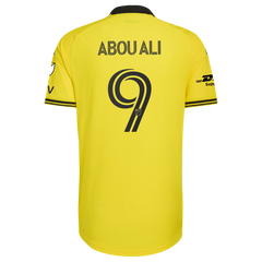 adidas Wessam Abou Ali Columbus Crew 2026 Authentic Patch Jersey