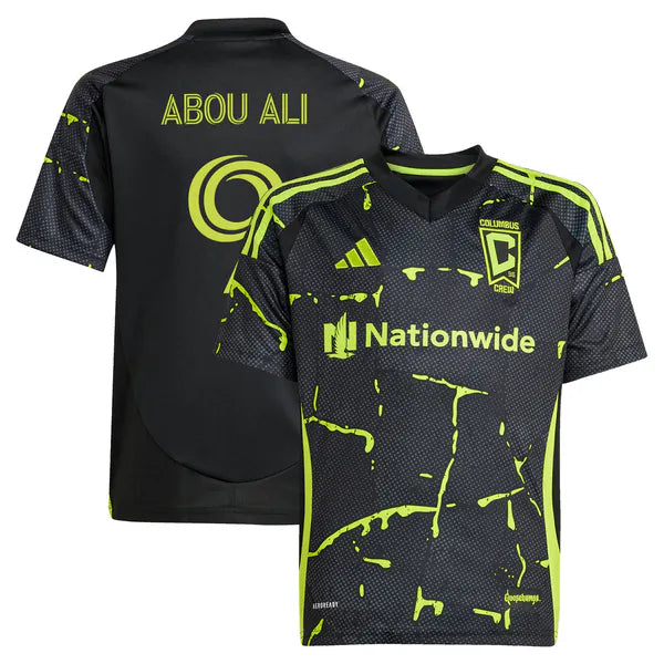 adidas Wessam Abou Ali Columbus Crew Youth 2025 Replica Jersey