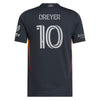 adidas Anders Dreyer San Diego FC 2025 State Of Flow Authentic Jersey
