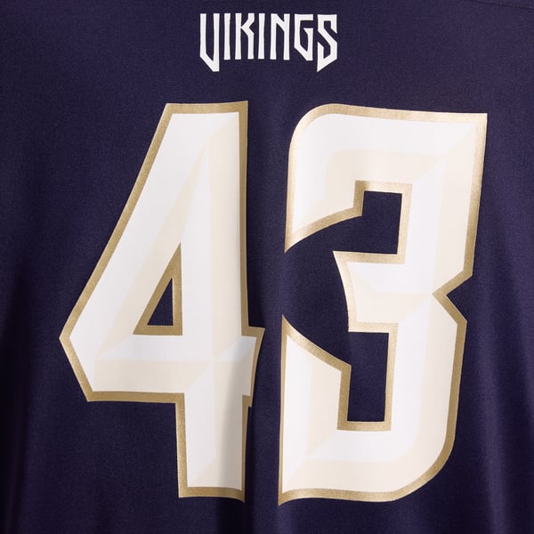 Nike Minnesota Vikings Andrew Van Ginkel 2026 Rivalries Game Jersey