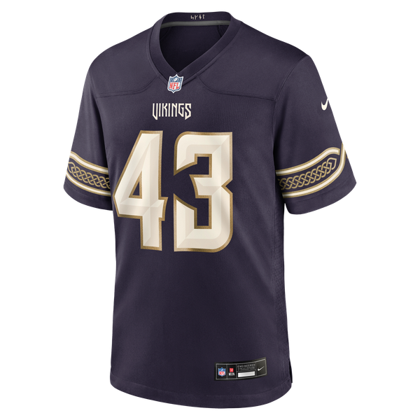 Nike Minnesota Vikings Andrew Van Ginkel 2026 Rivalries Game Jersey