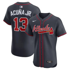 Atlanta Braves Alternate Elite Jersey (Ronald Acuña Jr.)