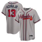 Atlanta Braves Road Baseball Jersey (Ronald Acuña Jr.)