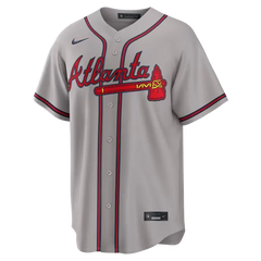 Atlanta Braves Road Baseball Jersey (Ronald Acuña Jr.)