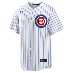 Chicago Cubs White Home Jersey (Pete Crow-Armstrong)