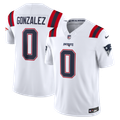 Nike Christian Gonzalez New England Patriots Vapor F.U.S.E. Limited Jersey