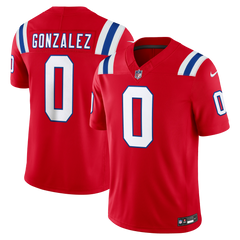 Nike Christian Gonzalez New England Patriots Vapor F.U.S.E. Limited Jersey