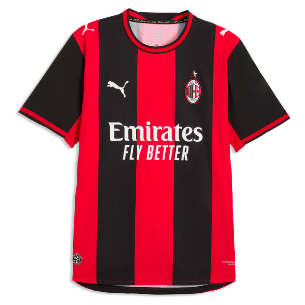 Puma Christian Pulisic AC Milan 2026/27 Home Authentic Jersey