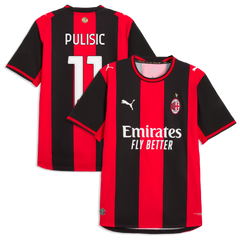 Puma Christian Pulisic AC Milan 2026/27 Home Authentic Jersey