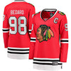 Connor Bedard Chicago Blackhawks Women's Home Captain Patch Breakaway Jersey