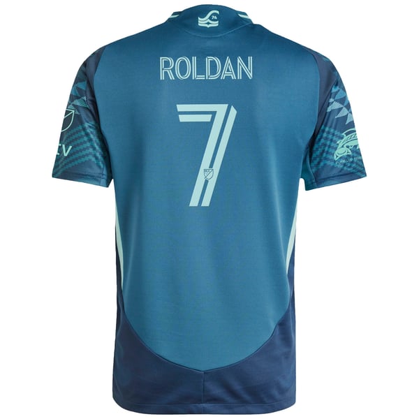 adidas Cristian Roldan Seattle Sounders FC 2025 Authentic Jersey