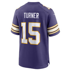 Nike Dallas Turner Minnesota Vikings Alternate Game Jersey