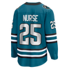 Fanatics Darnell Nurse San Jose Sharks Home Breakaway Jersey