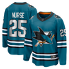 Fanatics Darnell Nurse San Jose Sharks Home Breakaway Jersey