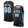 Nike Detroit Pistons 2025/26 City Edition Unisex Swingman Custom Jersey
