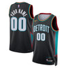 Nike Detroit Pistons 2025/26 City Edition Unisex Swingman Custom Jersey