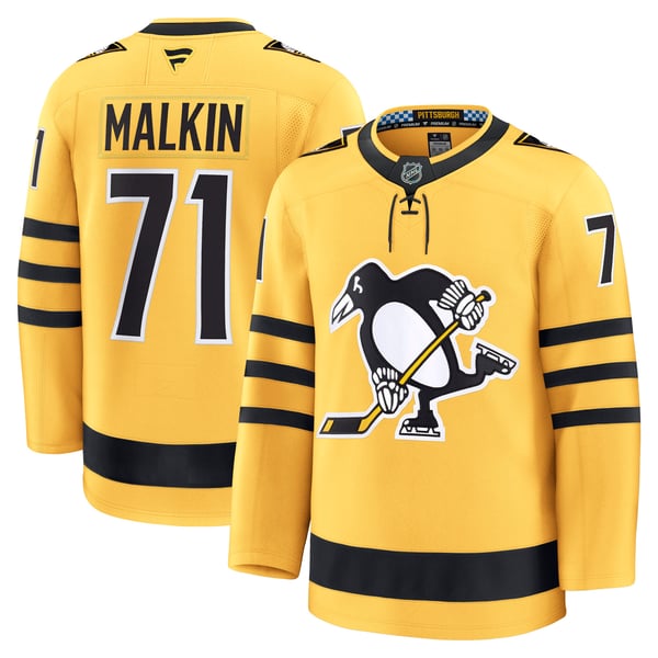 Fanatics Evgeni Malkin Pittsburgh Penguins Alternate Premium Jersey