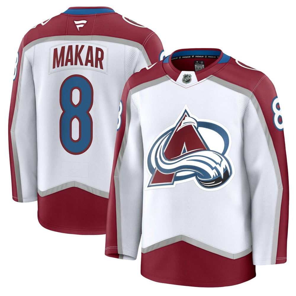 Fanatics Cale Makar Colorado Avalanche Away Premium Jersey