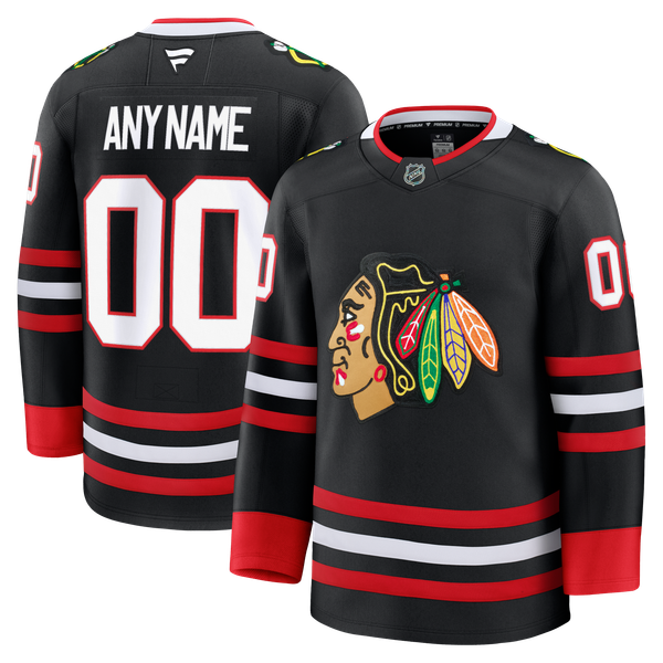 Fanatics Chicago Blackhawks Alternate Custom Premium Jersey