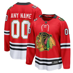 Fanatics Chicago Blackhawks Centennial Breakaway Custom Jersey