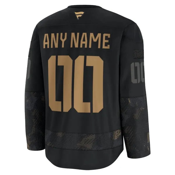 Fanatics Chicago Blackhawks Military Appreciation Custom Practice Jersey