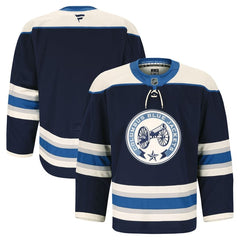Fanatics Columbus Blue Jackets Alternate Authentic Pro Jersey Navy