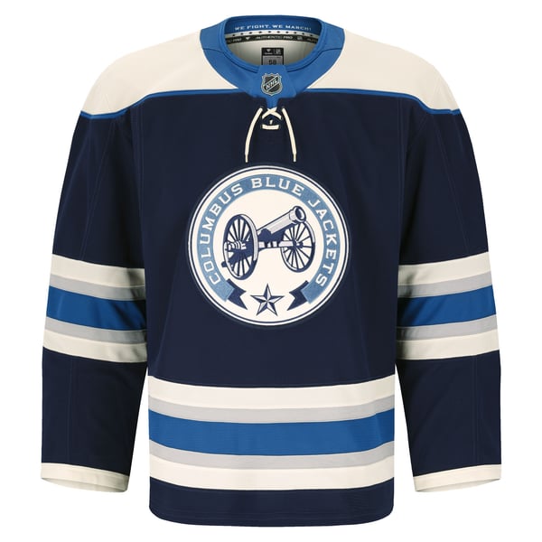 Fanatics Columbus Blue Jackets Alternate Authentic Pro Jersey Navy