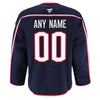 Fanatics Columbus Blue Jackets Home Authentic Pro Custom Jersey
