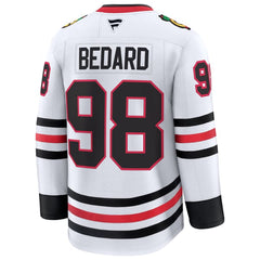 Fanatics Connor Bedard Chicago Blackhawks Away Premium Jersey
