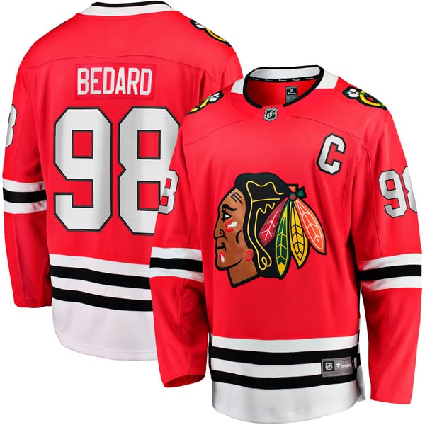 Fanatics Connor Bedard Chicago Blackhawks Breakaway Jersey