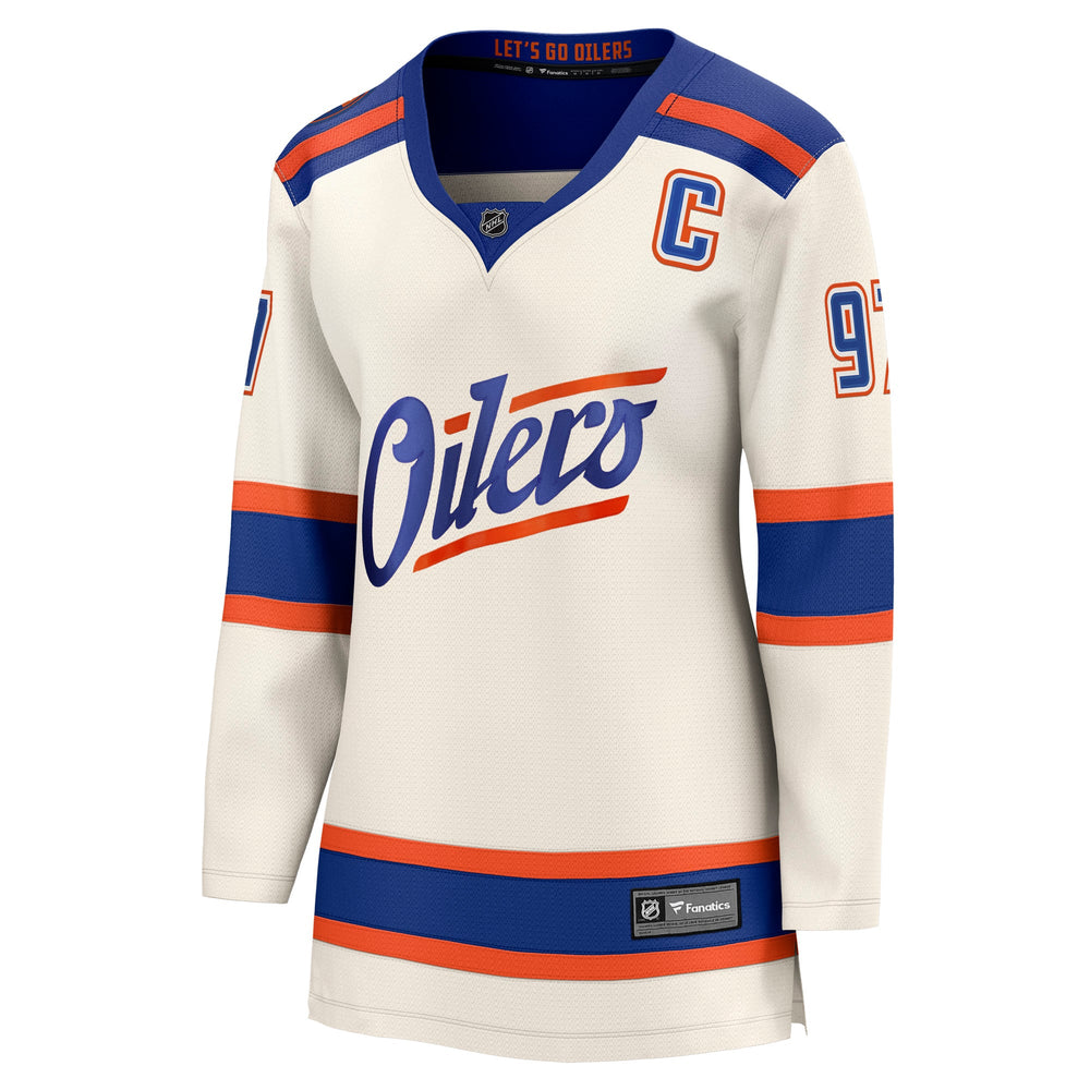 Fanatics Connor McDavid Edmonton Oilers Women's Alternate Breakaway Jersey