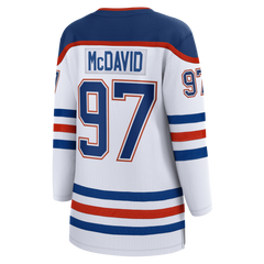 Fanatics Connor McDavid Edmonton Oilers Women's Captain's Patch Breakaway Jersey