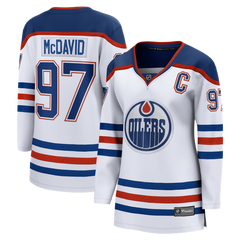 Fanatics Connor McDavid Edmonton Oilers Women's Captain's Patch Breakaway Jersey