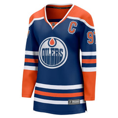Fanatics Connor McDavid Edmonton Oilers Women's Home Breakaway Jersey