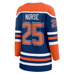 Fanatics Darnell Nurse Edmonton Oilers Women's Home Breakaway Jersey