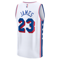 Fanatics LeBron James Philadelphia 76ers Fast Break Jersey