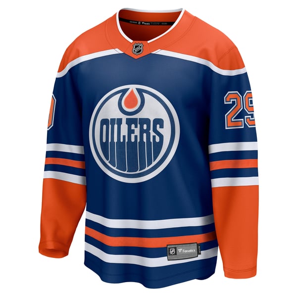 Fanatics Leon Draisaitl Edmonton Oilers Breakaway Jersey