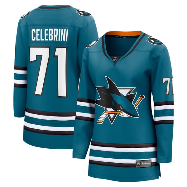 Fanatics Macklin Celebrini San Jose Sharks Women's Breakaway Jersey