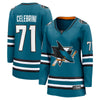 Fanatics Macklin Celebrini San Jose Sharks Women's Breakaway Jersey