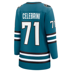 Fanatics Macklin Celebrini San Jose Sharks Women's Breakaway Jersey